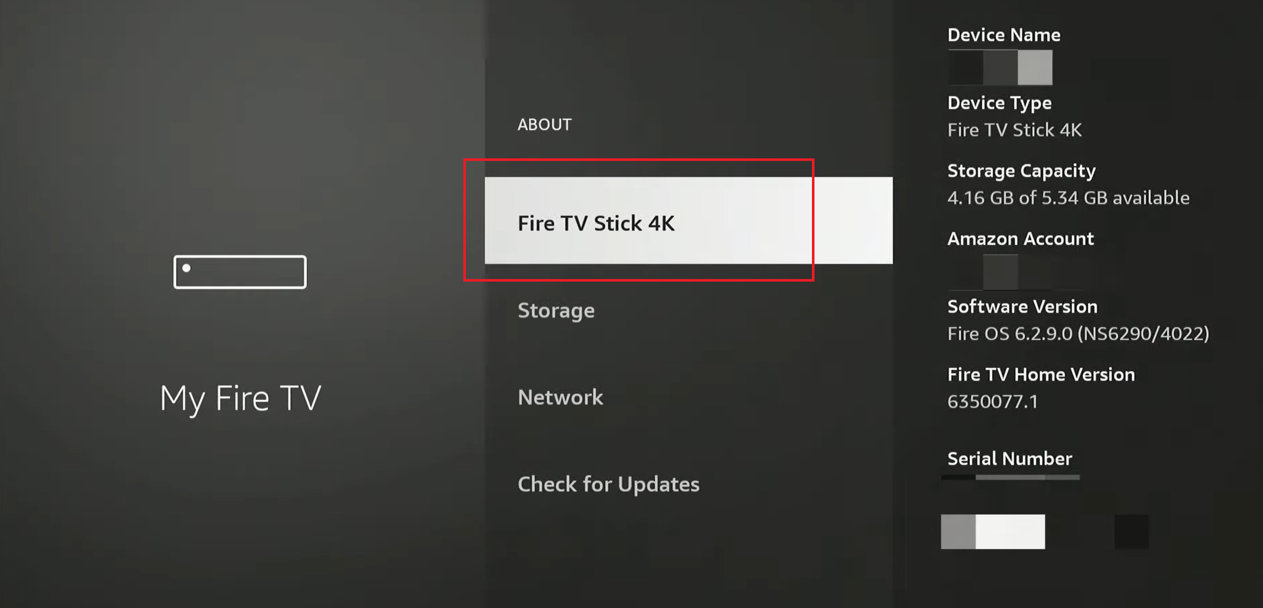 Options pour les développeurs Fire TV