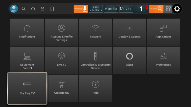 Mon Fire TV – À propos
