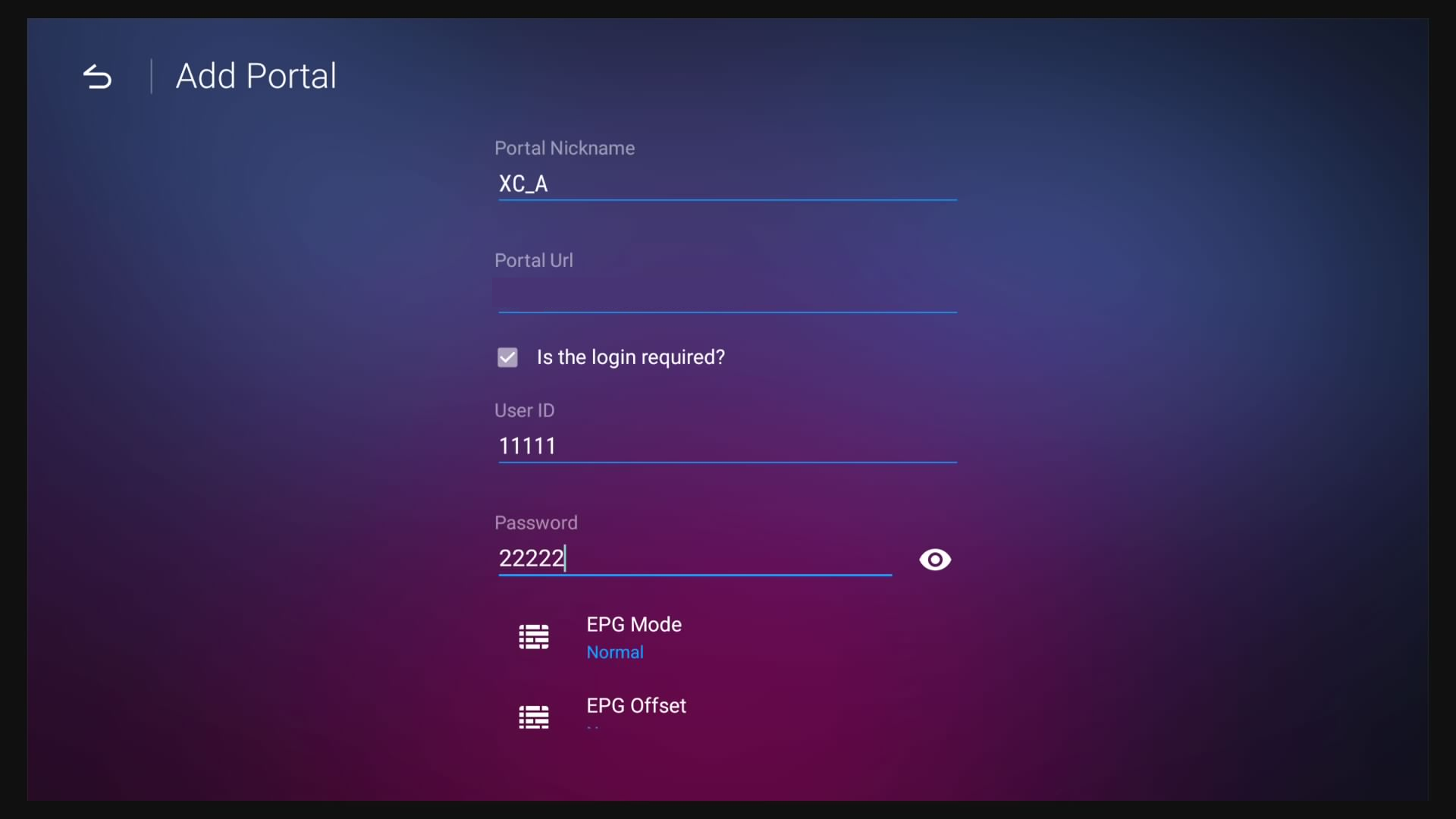 MyTV Online 2 – Ajout du portail IPTV