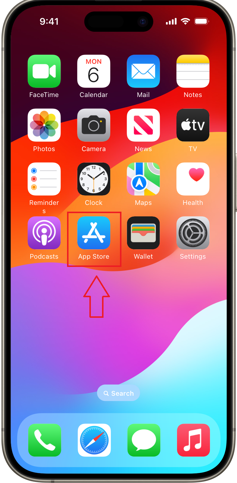 iPhone – icône App Store
