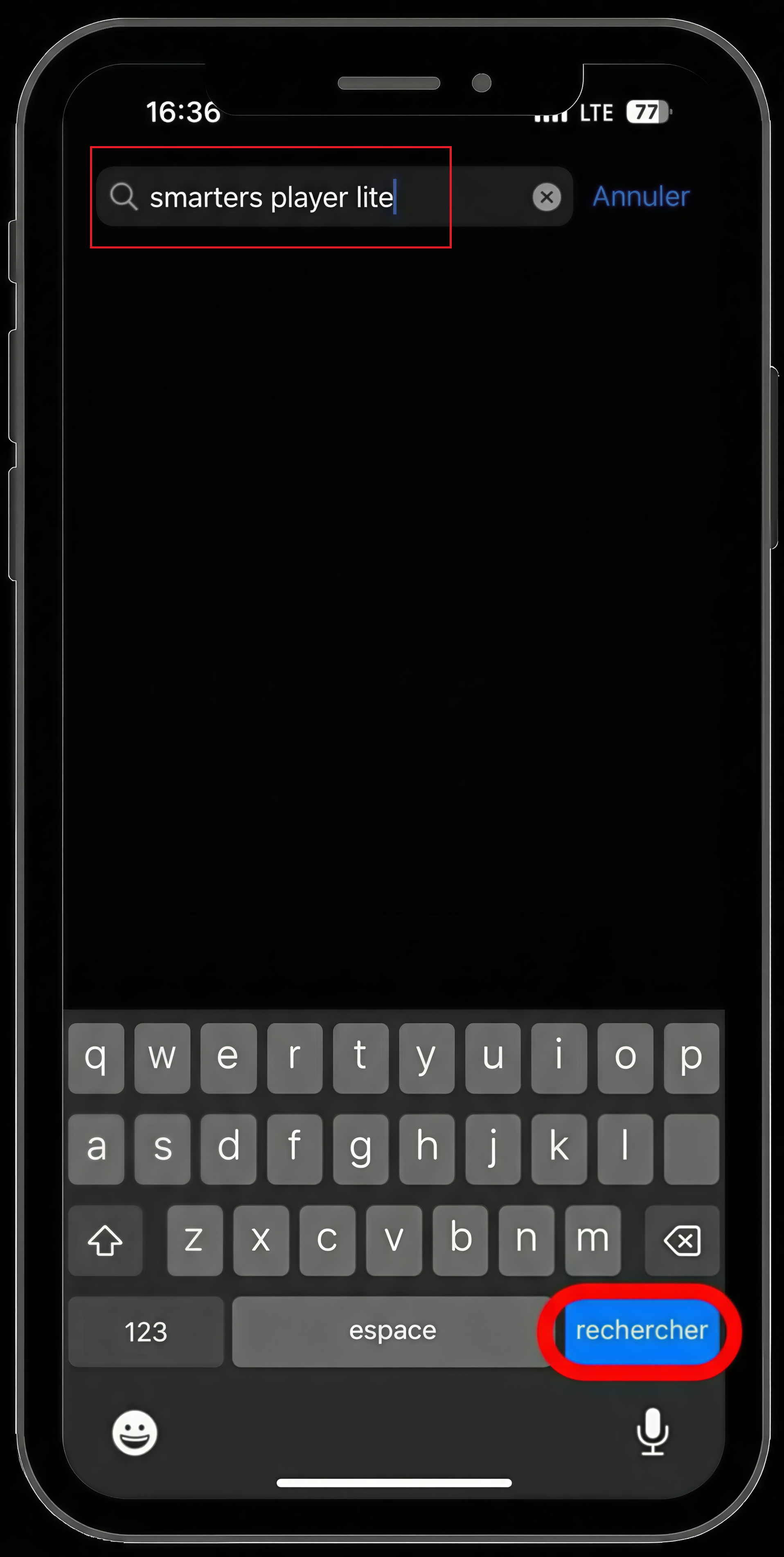 Recherche Smarters Player Lite